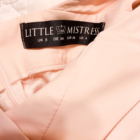 Little Mistress Light Dusty Pink Floral Maxi Dress - Picture 10 of 13